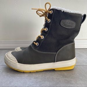 KEEN Elsa Waterproof Beluga Winter Boots, Size 5.5